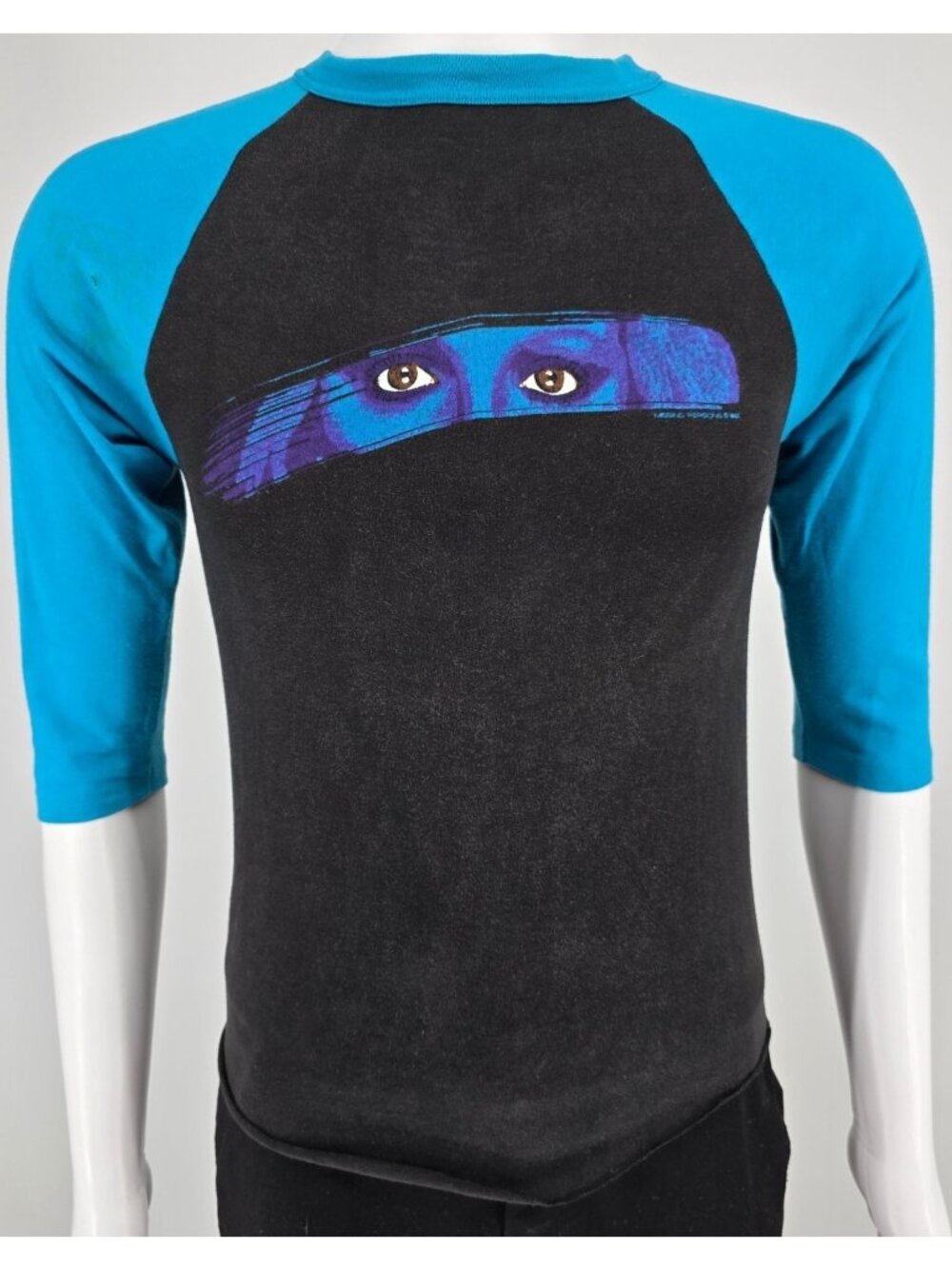 Vintage 1980s Missing Persons Spring Session M Raglan Sleeve T-Shirt (XS/S)